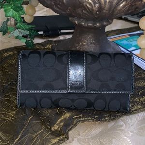 Black Coach Wallet